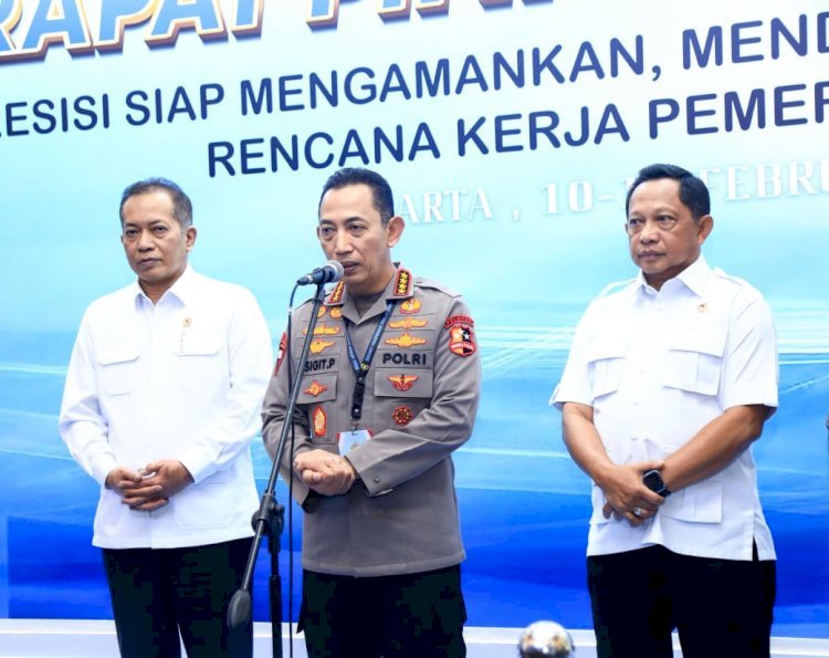 Rapim 2026, Kapolri Tegaskan Polri Siap Kawal Program Strategis Pemerintah