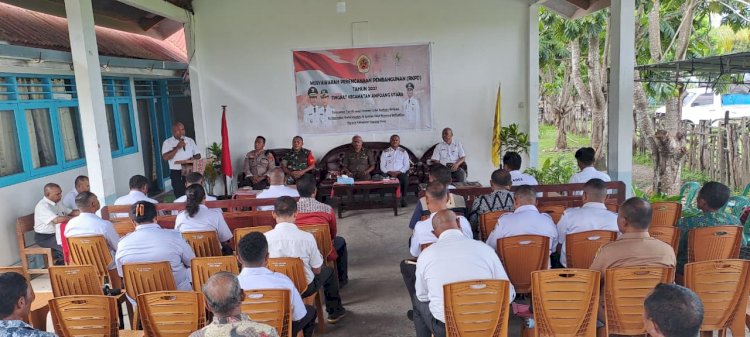 Polsek Amfoang Utara Amankan Kegiatan Musrenbangcam RKPD Amfoang Utara Tahun 2027