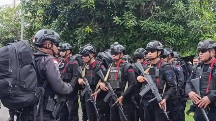Bentrok Antar Desa di Pulau Adonara Memanas, Brimob Maumere Dikerahkan
