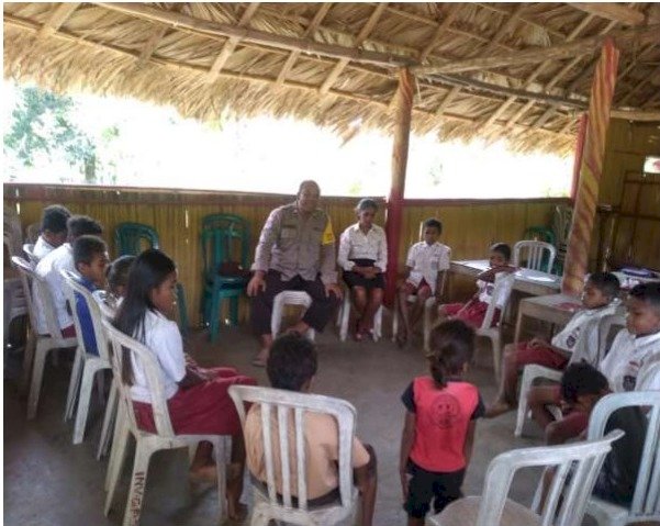 Potret Sunyi Aiptu Ida Bagus Manuaba, Polisi yang Bangun Sekolah dan UMKM di Perbatasan RI–RDTL