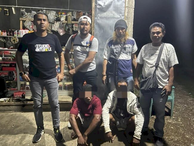 Kabur Usai Curi Sapi, Dua Terduga Pelaku Curnak di Naitae Ditangkap Tim Resmob Polres Kupang