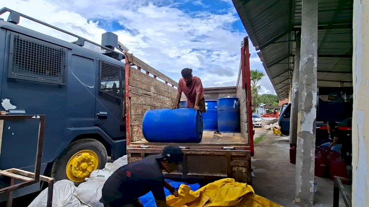 Giat KRYD Polres Kupang Ungkap 14 Drom Miras Jenis Moke