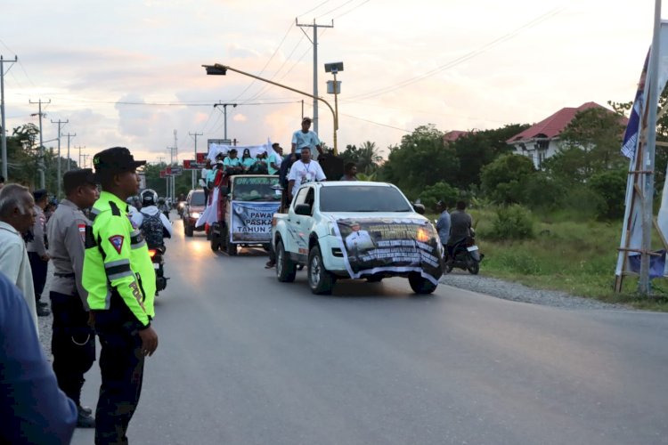 Polres Kupang Berhasil Amankan Prosesi Paskah Pemuda Kristen dan Perayaan Paskah 2026, Kapolres Apresiasi Dedikasi Personel
