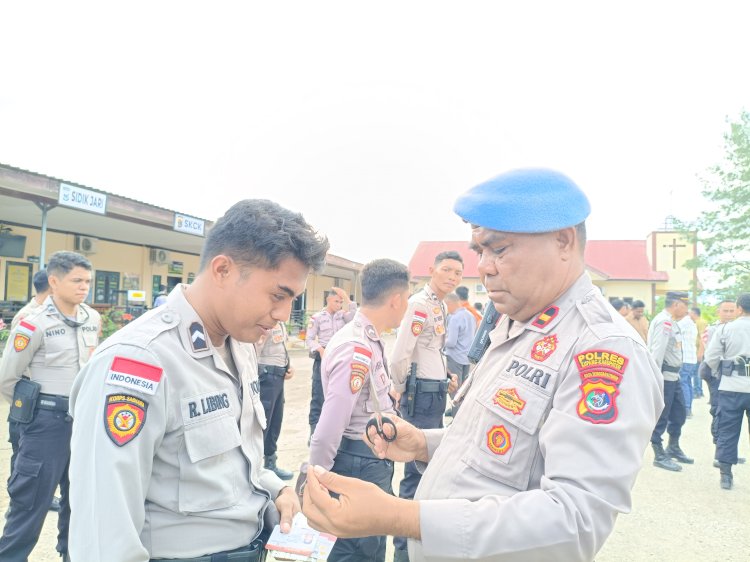 Gaktibplin Personel, Si Propam Polres Kupang Periksa Sikap Tampang dan Kelengkapan Berkendara