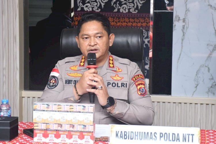 Kapolda NTT Pimpin Langsung Konferensi Pers, Jaringan Rokok Ilegal Internasional di Perbatasan RI-RDTL Berhasil Dibongkar