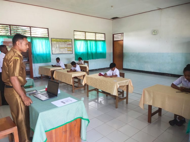 Jamin Keamanan Ujian Akhir Sekolah, Polsek Jajaran Lakukan Monitoring dan Pengamanan