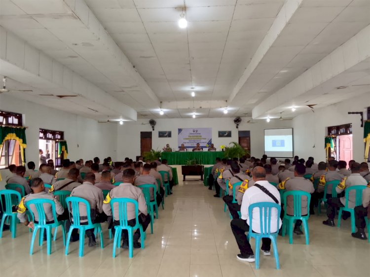 Perkuat Peran Bhabinkamtibmas, Korbinmas Baharkam Mabes Polri Supervisi Fungsi Binmas di Polres Kupang