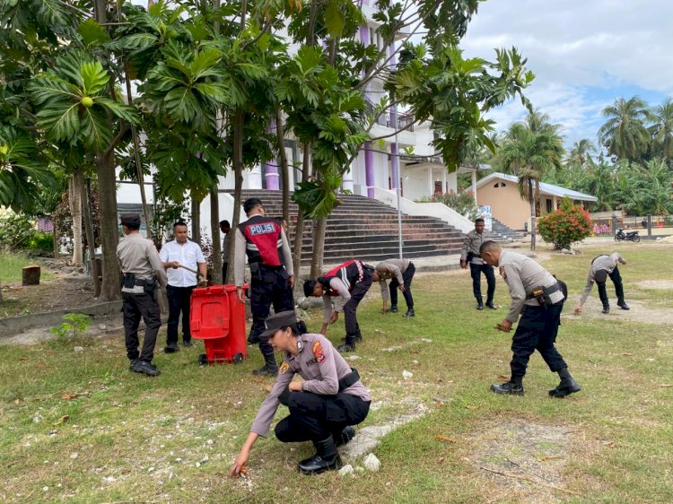 Jelang HUT Bhayangkara ke-80, Polres Kupang Serentak Gelar Bakti Religi di Gereja dan Masjid