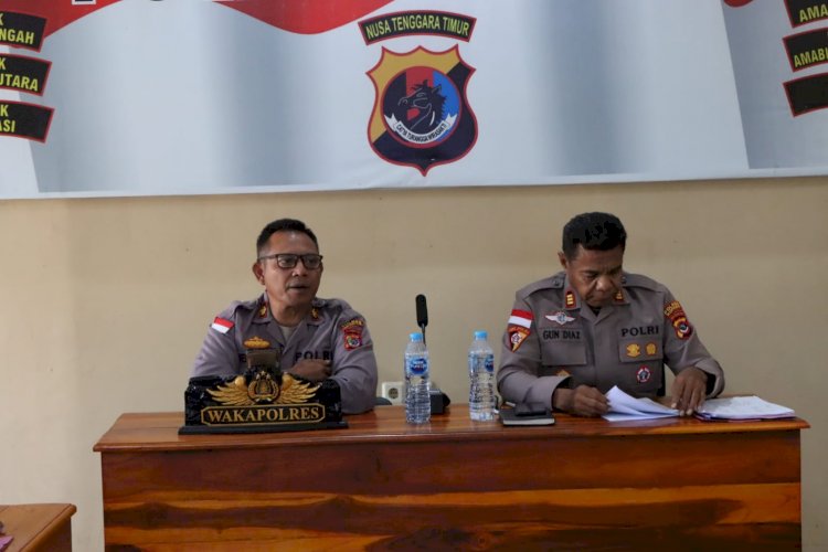 Angka Kriminalitas di Kabupaten Kupang Awal Juli 2026 Menurun, Kabagops: Situasi Tetap Kondusif Meski Banyak Pesta
