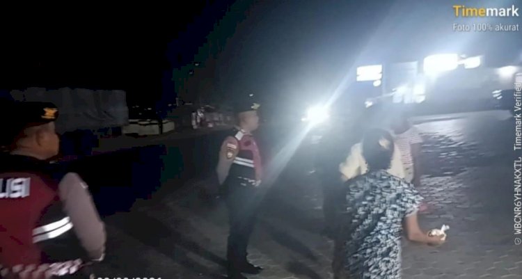 Regu Dalmas Polres Kupang Hadirkan Kenyamanan Masyarakat Lewat Patroli Rutin di Jam Rawan