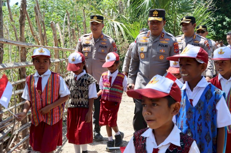 Suara Hati Anak Desa Benu: Terima Kasih Pak Kapolda NTT, Sumur Bor Ini Adalah Kehidupan Bagi Kami