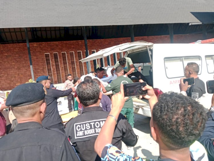 Polsek Amfoang Timur Koordinasi Lintas Negara, WNI 12 Tahun Dievakuasi dari Oecusse ke RSUD Kefamenanu