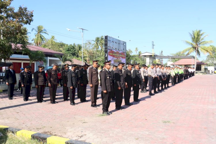 Polres Kupang Gelar Upacara Hari Kesaktian Pancasila, Teguhkan Komitmen Menjaga Ideologi Negara