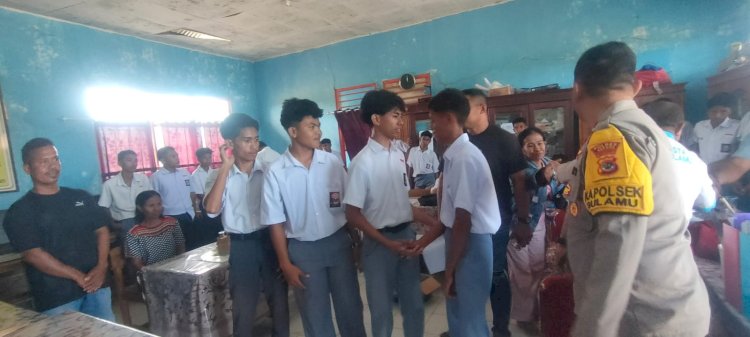 Usai Viral di TikTok, Kapolsek Sulamu Mediasi Siswa SMA Efata yang Terlibat Perkelahian
