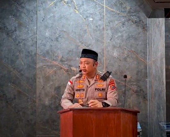 Jumat Keliling, Kapolres Kupang Minta Anggota Hadir sebagai Solusi bagi Masyarakat
