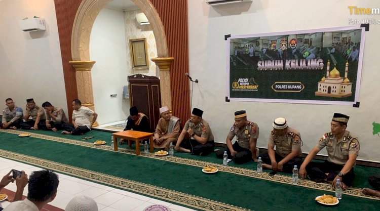 Masuki Pekan Kedua, Kapolres Kupang Konsisten Gelar Subuh Keliling, Ajak Jamaah Cegah Perundungan