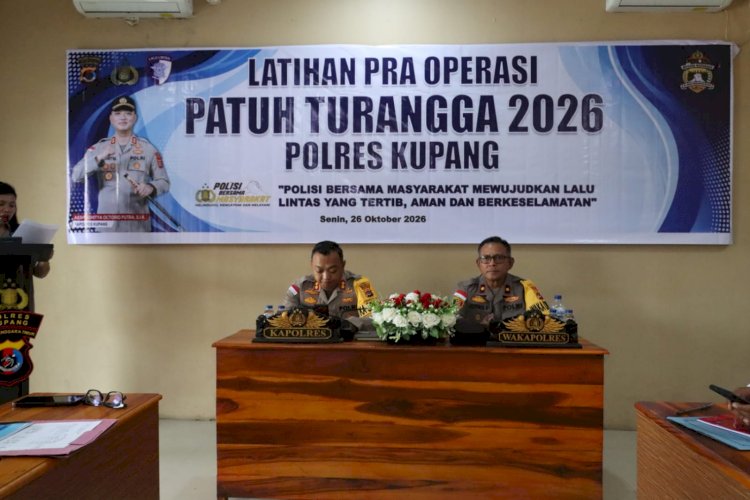 Bukan Sekadar Operasi, Kapolres Kupang Targetkan Hasil Nyata dalam Patuh Turangga 2026