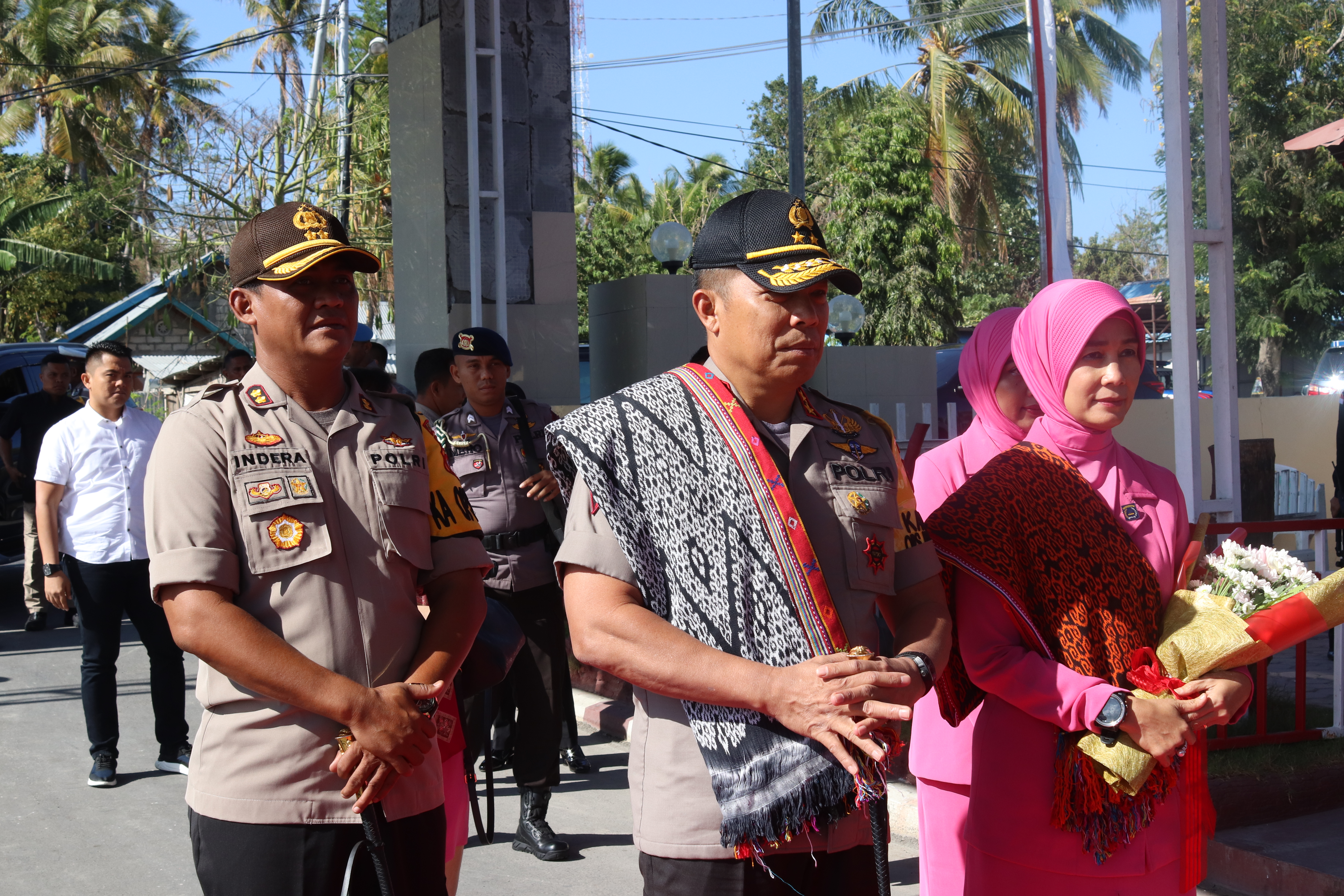 Kapolres kupang AKBP Indera Gunawan SiK bangun berbagai fasilitas pelayanan