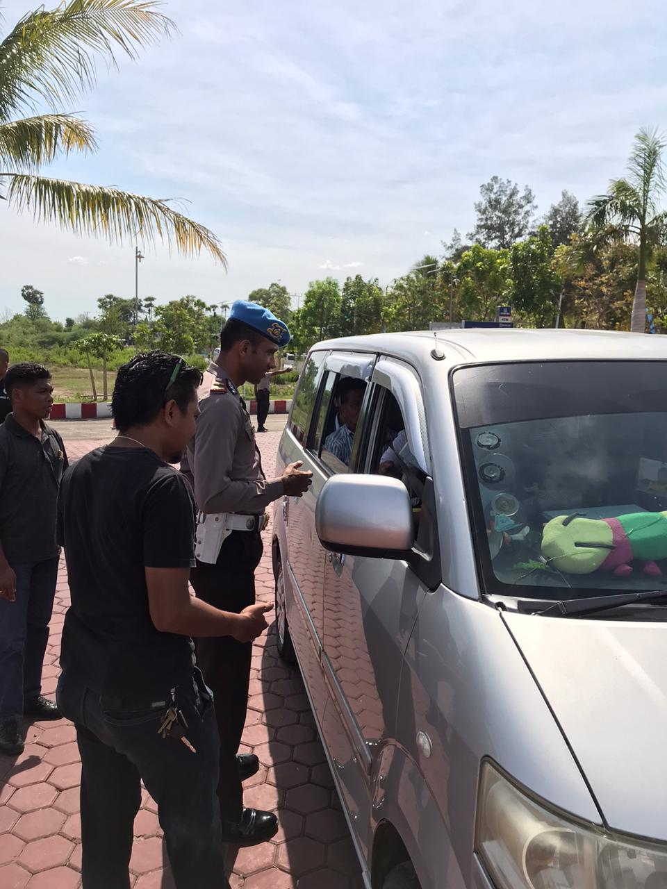 Gelar operasi pekat jajaran polres kupang berhasil jaring kendaraan tanpa dokumen