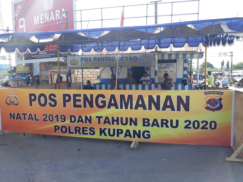 Polres Kupang siap mengamankan perayaan Natal dan malam pergantian tahun baru 2020
