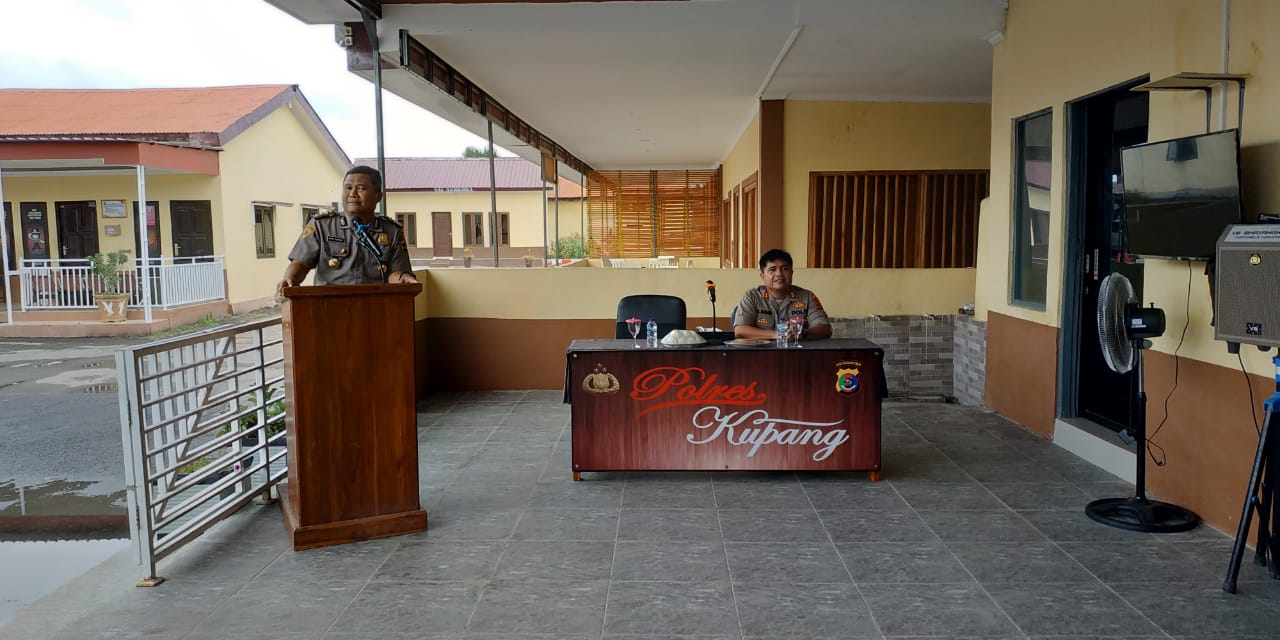 Karo SDM Polda NTT, bersilaturahmi dengan personil Polres Kupang