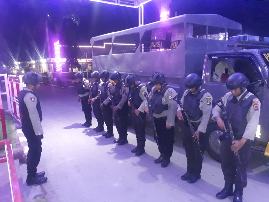 Cegah terjadinya aksi kriminalitas Sat Sabhara Polres Kupang rutin lakukan patroli malam